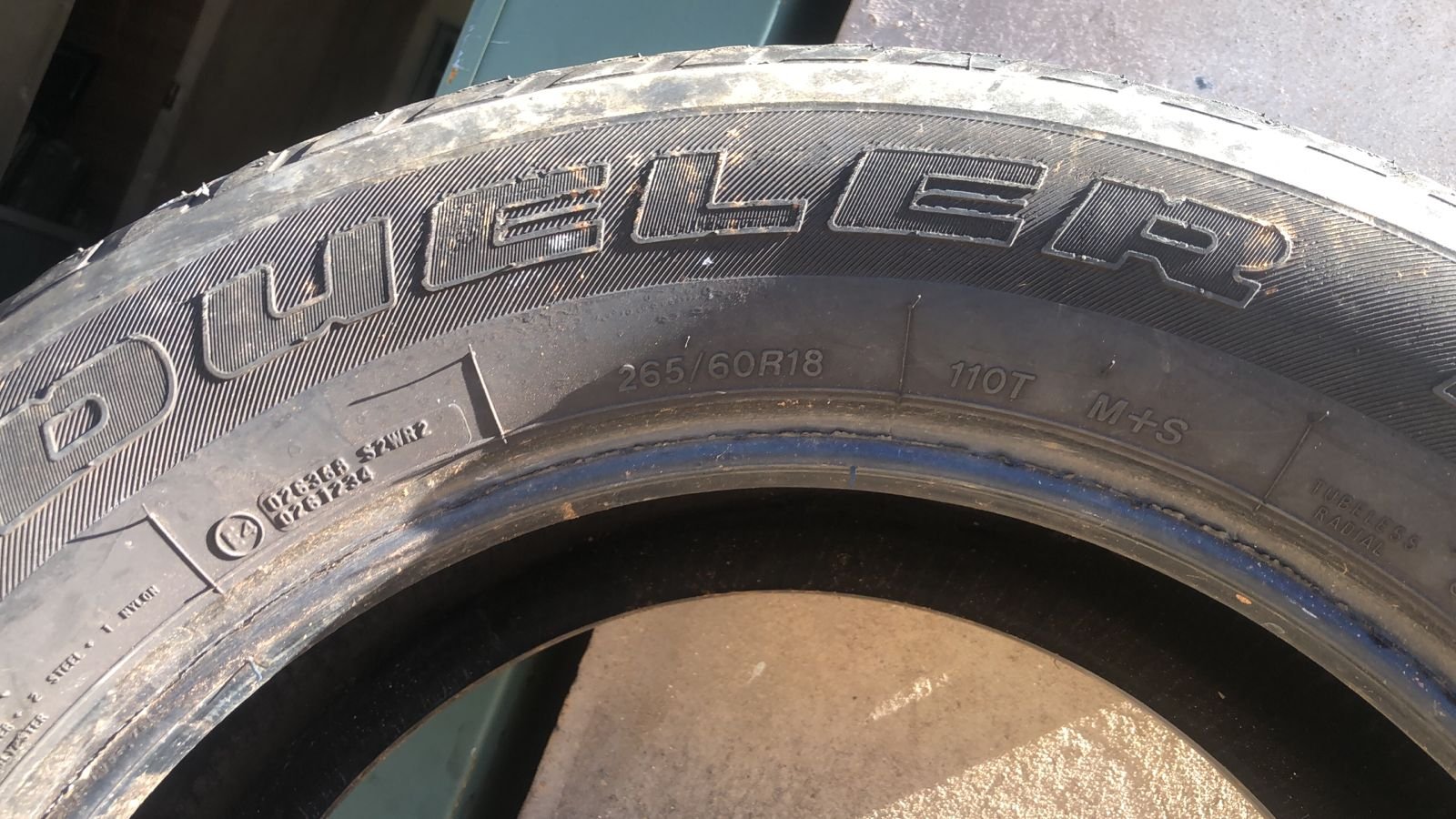 Miniatura 6 - Pneu 265/60R18 Bridgestone Dueler HT 684 II 110H Aro 18